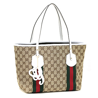 グッチ GUCCI バッグ コピー JOLIE トートバッグ 211971 FTAVX 8429 ジョリー ベージュ/エボニー/グリーン/レッド